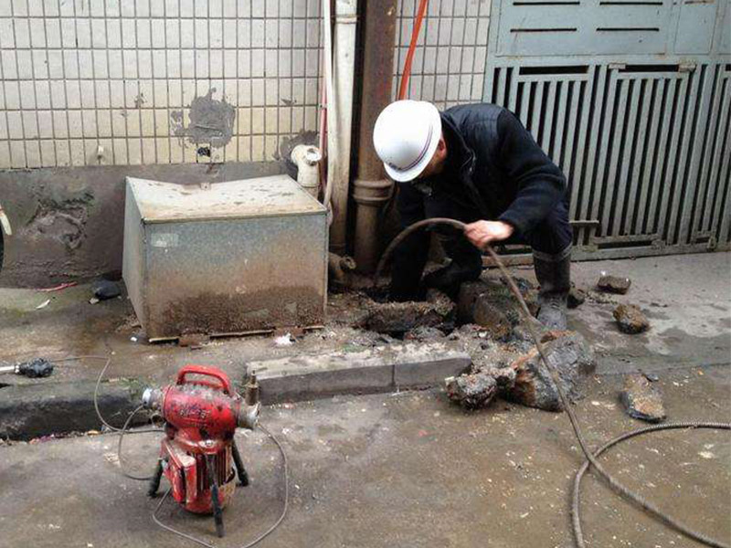 谢家集疏通下水道-洗菜池疏通